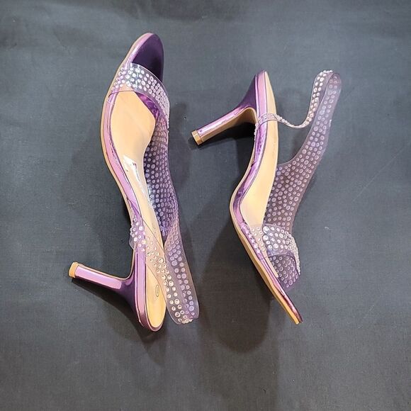 BRAND NEW RAMPAGE WOMEN'S EMBELLISHED MID HEELED SANDALS - Picture 10 of 14